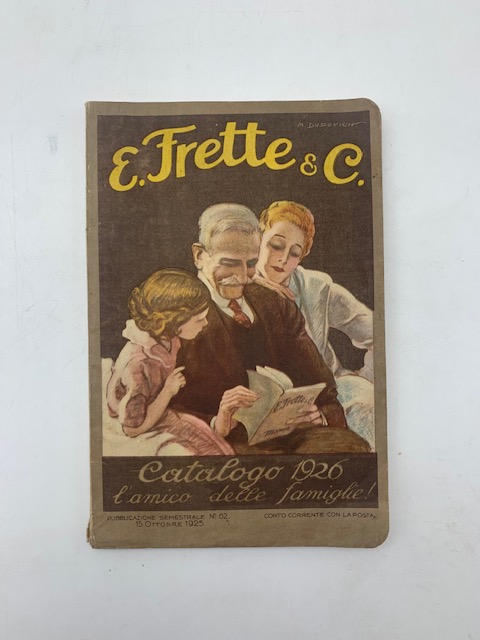 Catalogo generale Frette. Fabbriche telerie